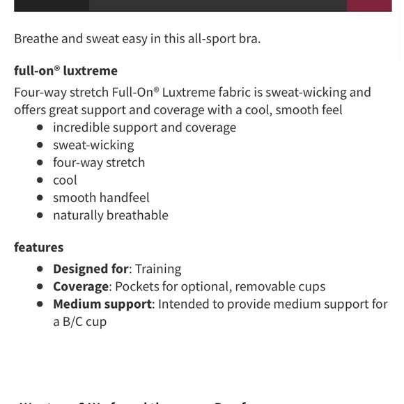 NWOT Lululemon Energy Bra - Picture 4 of 8